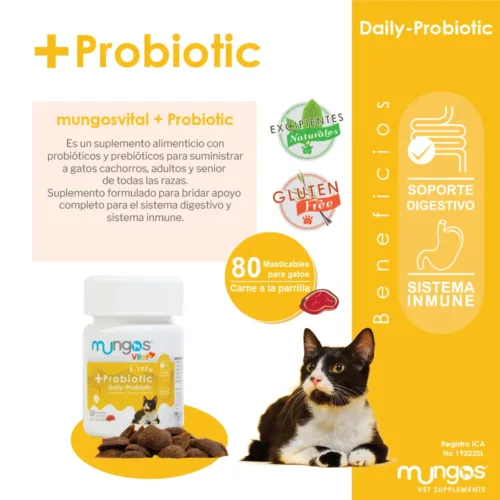ungos Probióticos para gatos
