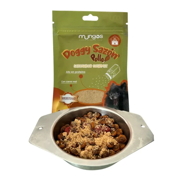 Doggy Sazón - Sazonador Gourmet Pollo Para Perros y Gatos 45/90 Dosis - Imagen 3