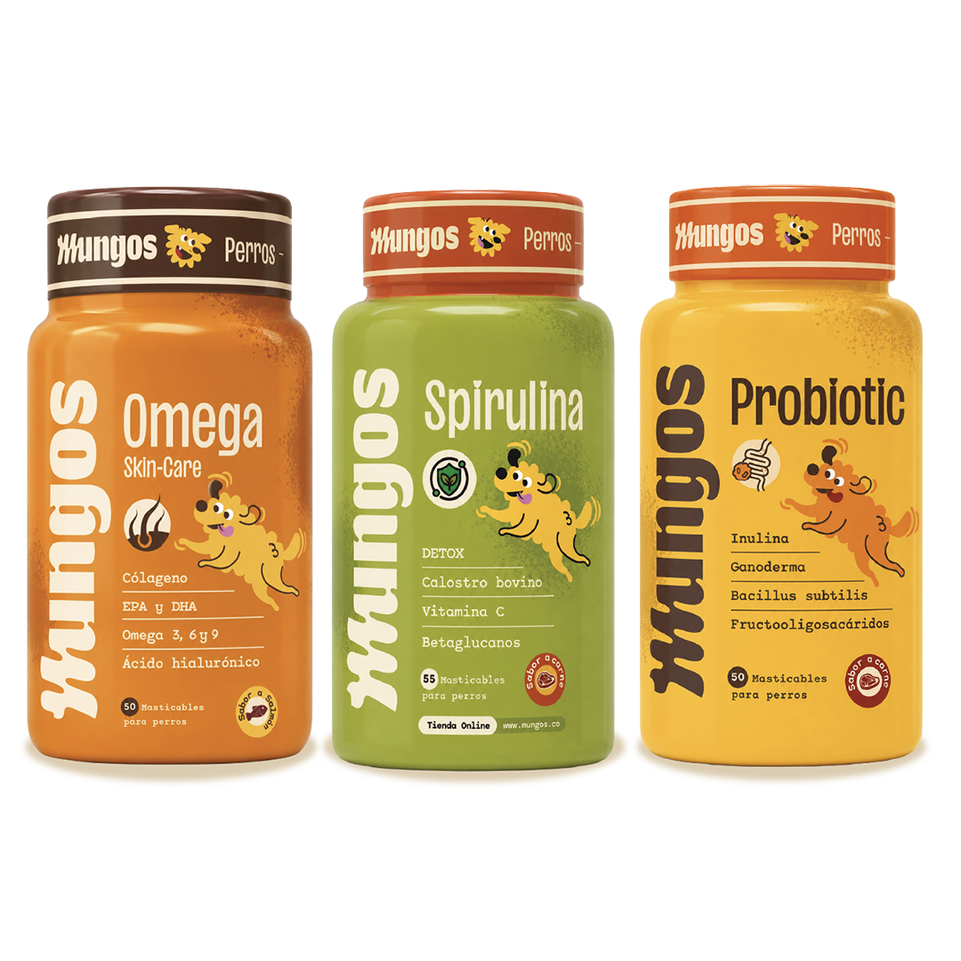 Combo Probiotic + Spirulina + Omega