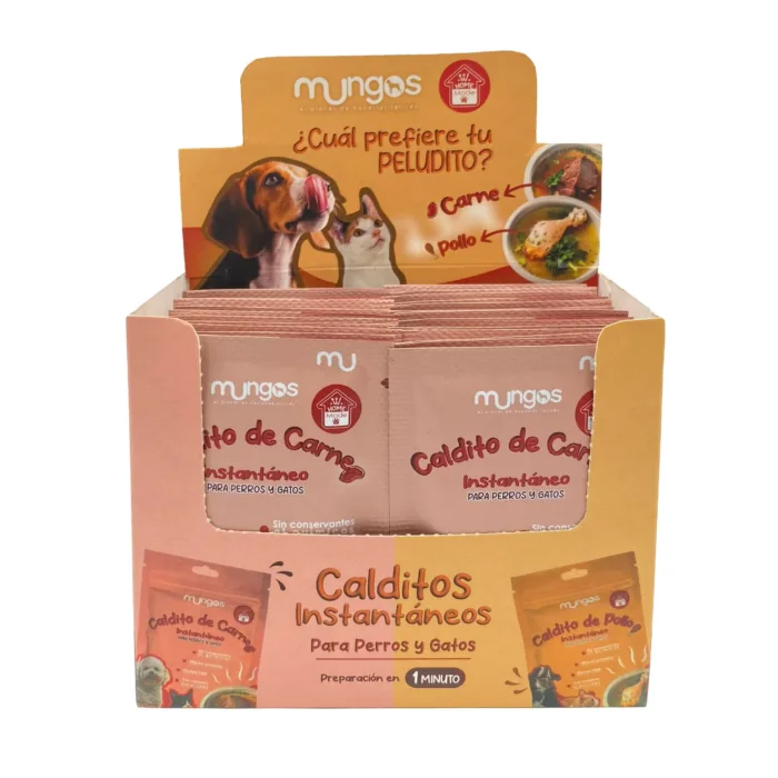 Caja Sachet Caldito de Carne 24+2
