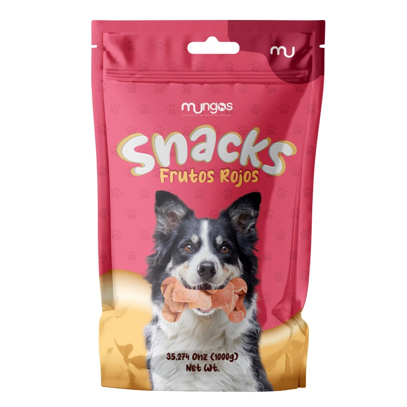Suplementos, vitaminas, Galletas y Snacks saludables para perros y gatos - Productos funcionales y saludables - mungos.co Galletas y Snacks blandos para perros - Mungos Chips frutos rojos 1000 gr
