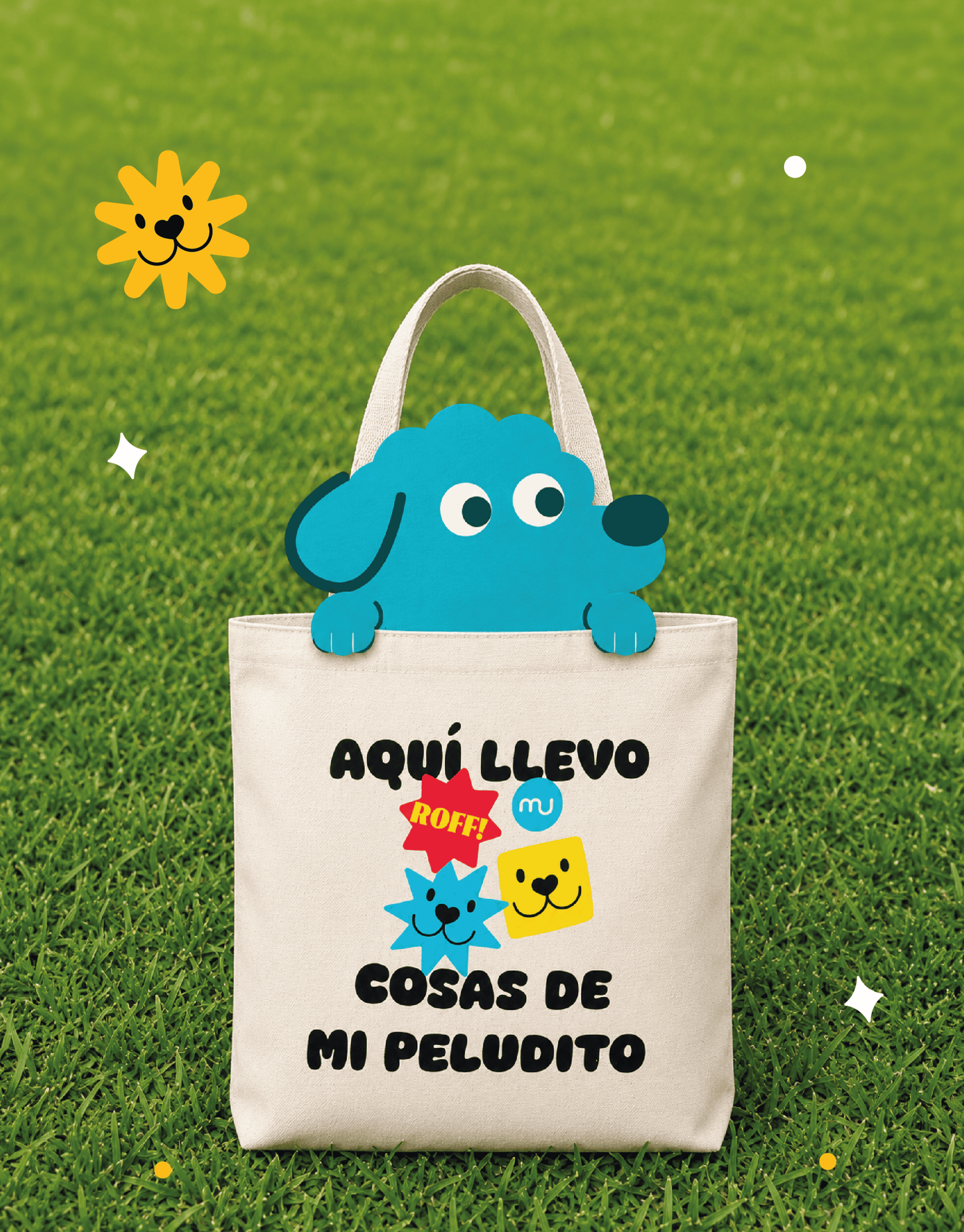 Suplementos, vitaminas, Galletas y Snacks saludables para perros y gatos - Productos funcionales y saludables - mungos.co Totebag Mungos